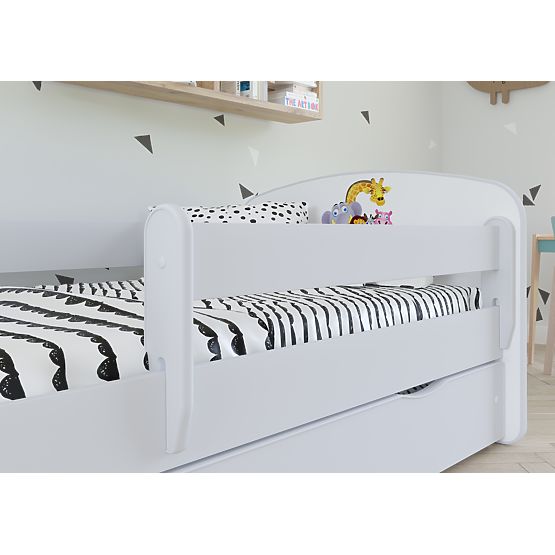 Pat pentru copii cu barieră Ourbaby - ZOO III