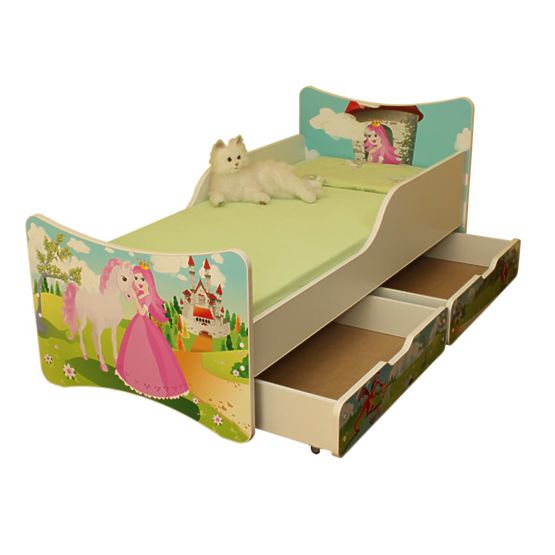 Pat pentru copii – Desene cu printese