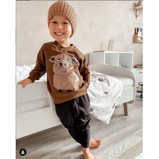 Pat pentru copii – KIDDY alb