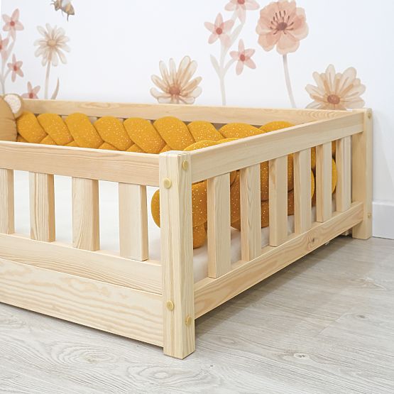 Pat de copii Montessori Meadow - natural