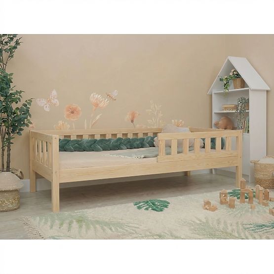 Pat pentru copii Montessori Ourbaby Meadow plus - natural