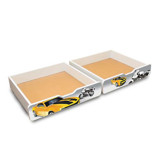 Pat pentru copii-pilot de curse