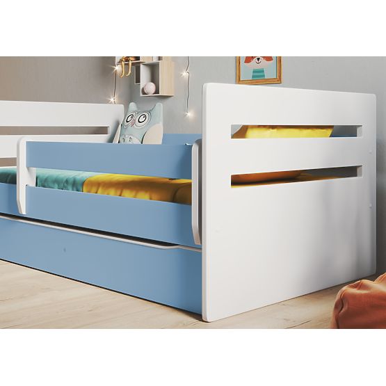 Pat pentru copii Ourbaby Tomi - albastru