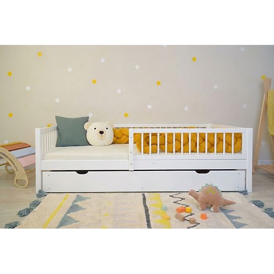 Pat pentru copii Ourbaby Willow Plus - alb