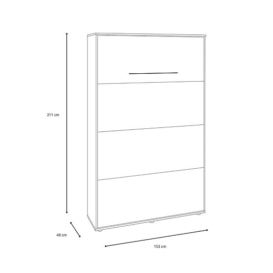 Pat pliabil KOBI VERTO 140x200 Kashmir 1 buc