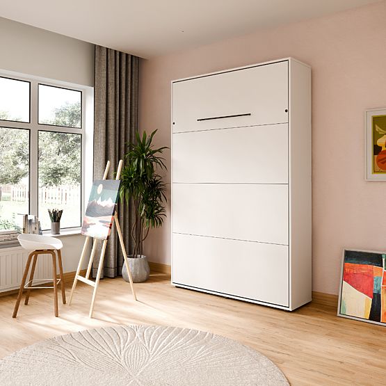 Pat pliabil KOBI VERTO 90x200 Alb 1 buc