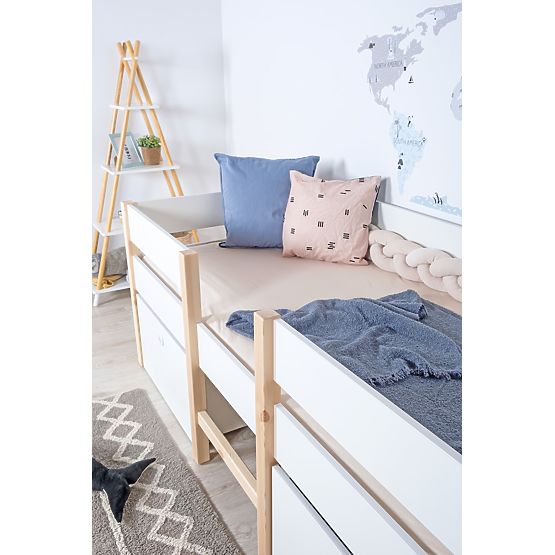 Pat ridicat pentru copii Patrick 200x90