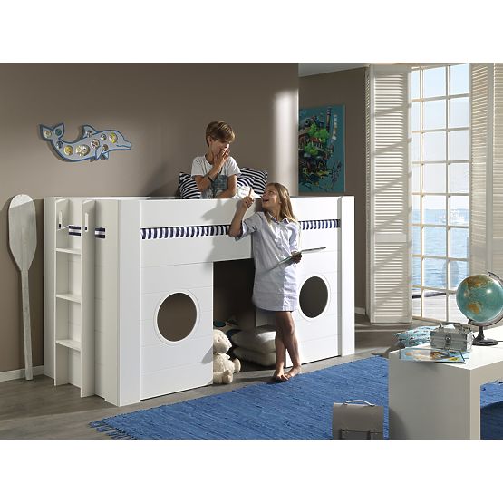 Pat supraetajat în formă de casă Freya