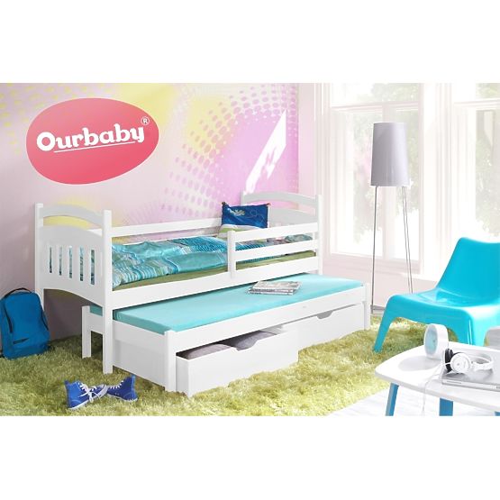Pat supraetajat OURBABY Marco I – alb