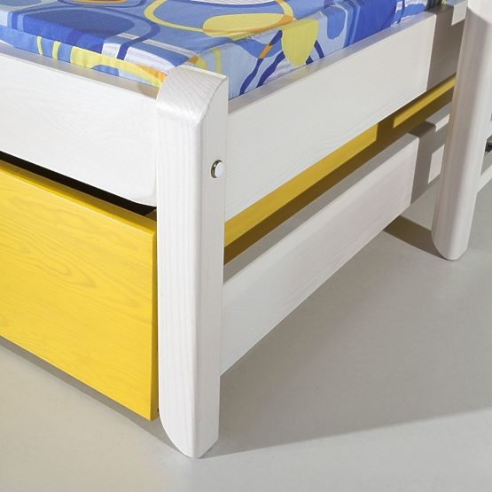 Patul pentru copii 2 în 1 2 în 1 din lemn - Natu I