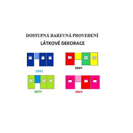 Patul pentru copii  de inaltime medie - Ourbaby Modo - Arin