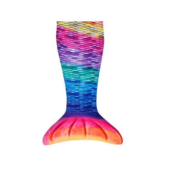 Pătură în formă de sirenă Rainbow