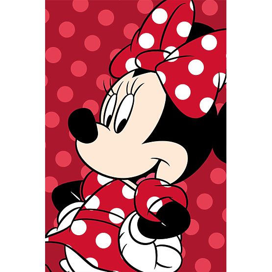 Pătură microflanel Minnie 