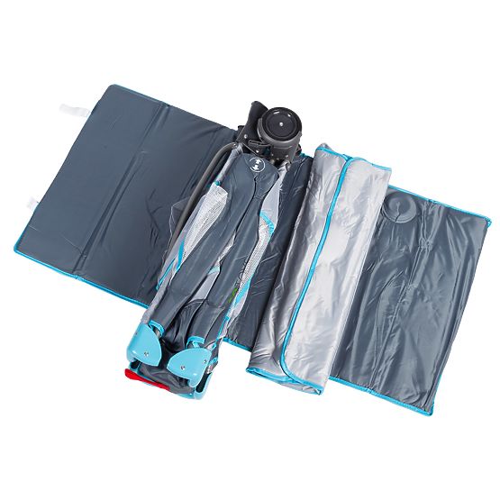 Patut de călătorie și leagăn 2in1