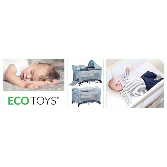 Patut de călătorie și leagăn 2in1