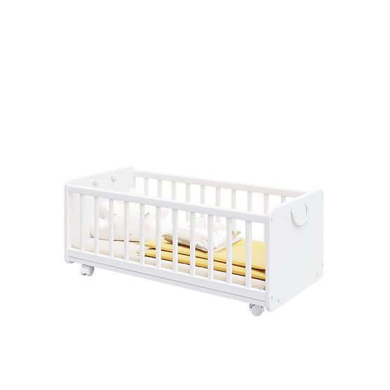 Pătuț pentru copii LETO 90x40 cm - alb