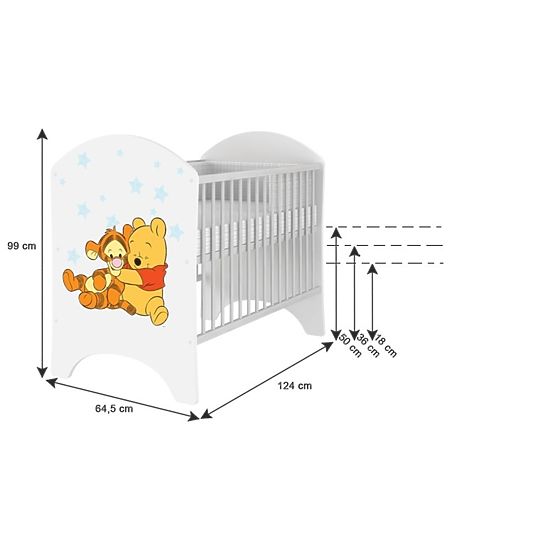 Pătuţ pentru copii Mickey Mouse