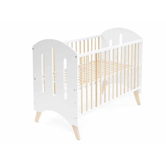 Pătuț pentru copii Baby Dream 120x60 cm - alb