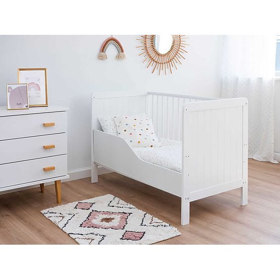 Pătuț pentru copii Baby Magic 120x60 cm - alb