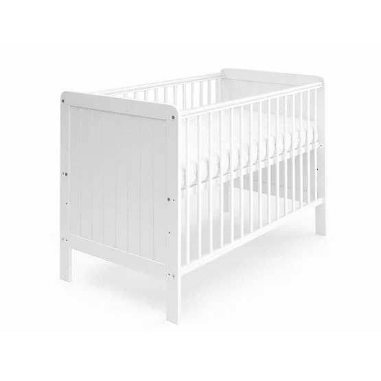 Pătuț pentru copii Baby Magic 120x60 cm - alb
