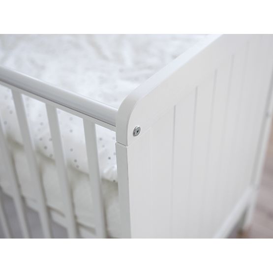 Pătuț pentru copii Baby Magic 120x60 cm - alb