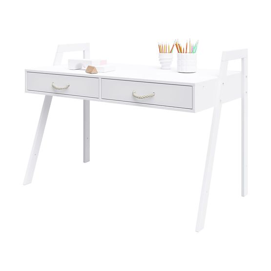 2în1 Pătuț și birou CONE 120x60 - WHITE