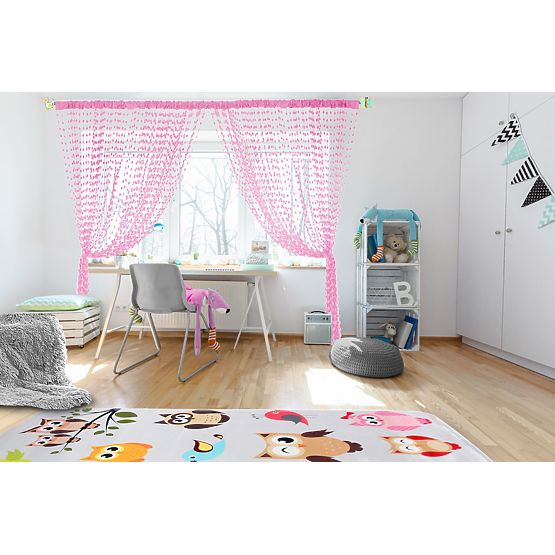 Perdele pentru copii Baby Doll-roz