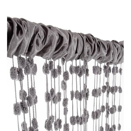 Perdele pentru copii cu bile-gri