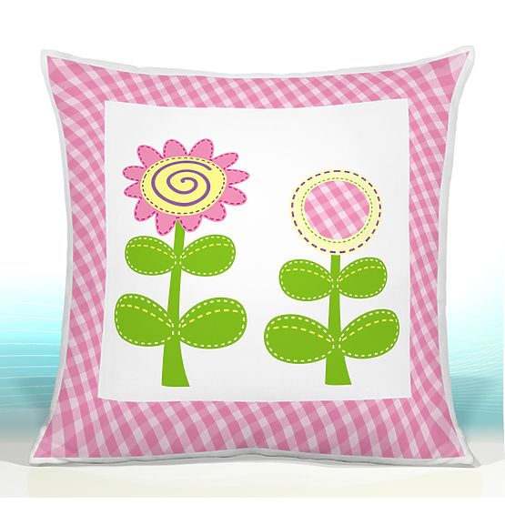 pernă HAPPY margaretele PINK 17