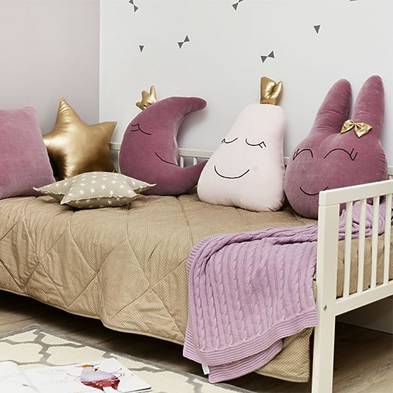 Pernă-stea din piele eco