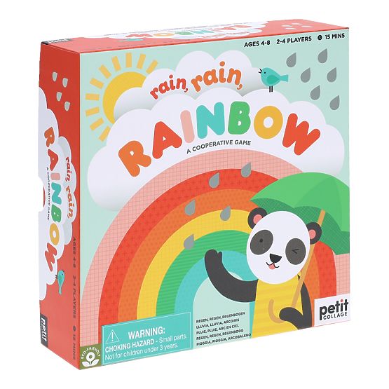 Petit Collage Joc cooperativ Rain, rain, rainbow