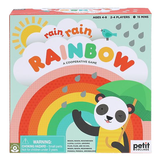 Petit Collage Joc cooperativ Rain, rain, rainbow