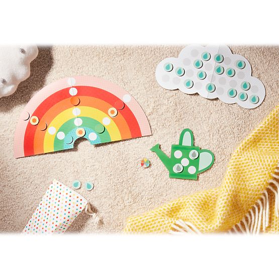 Petit Collage Joc cooperativ Rain, rain, rainbow