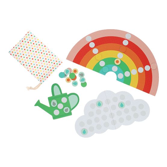 Petit Collage Joc cooperativ Rain, rain, rainbow