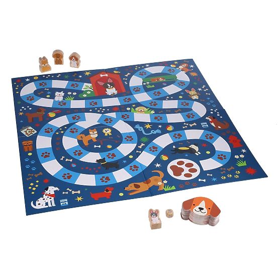 Petit Collage Joc de masă despre câini