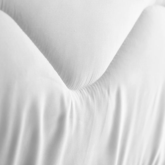 Pilotă INEZ culoare albă caro stil clasic decoking