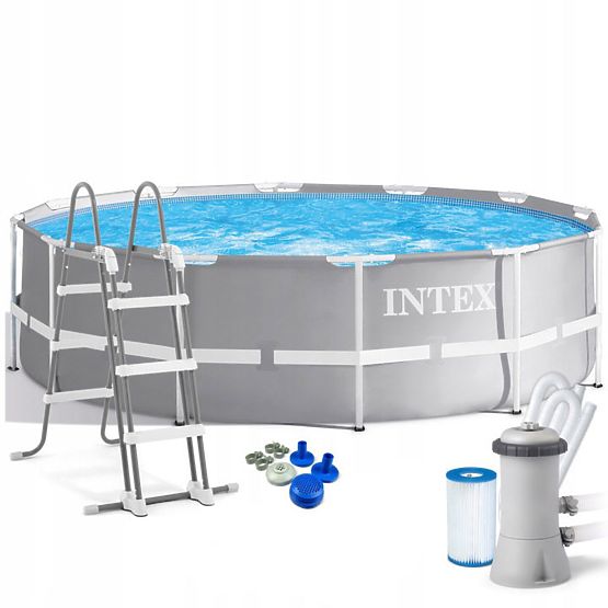 Piscina INTEX 366x99 cm + pompa si scara