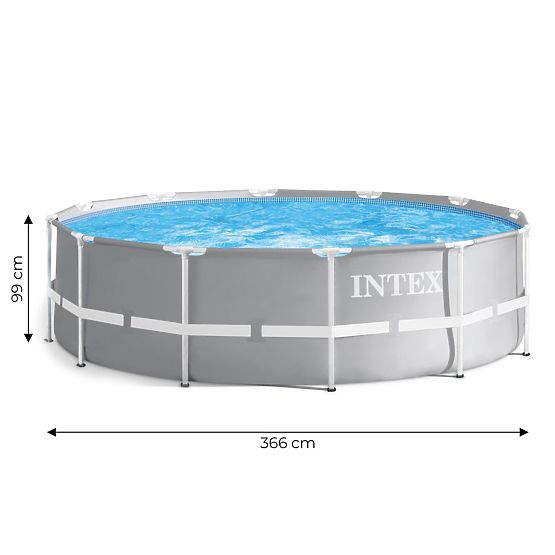 Piscina INTEX 366x99 cm + pompa si scara