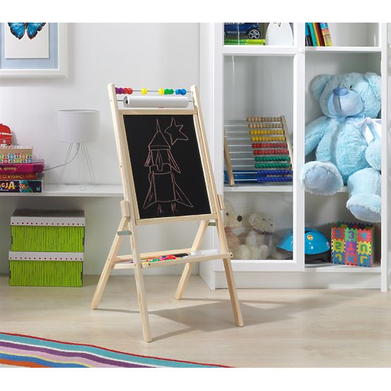 Scândură pivotantă pentru copii - albă