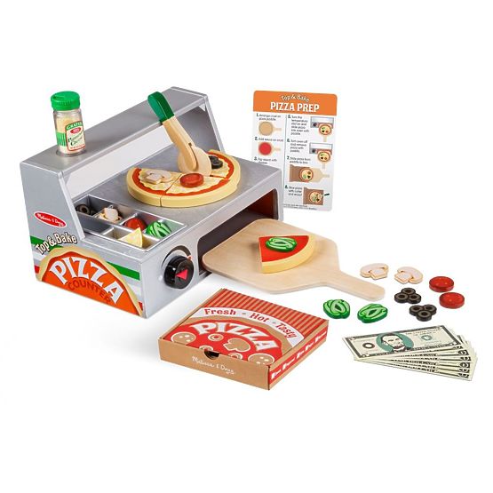 Pizzerie din lemn Melissa & Doug