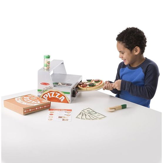 Pizzerie din lemn Melissa & Doug
