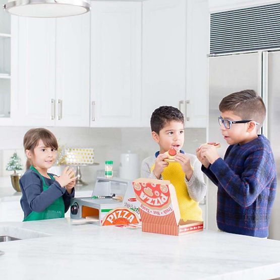 Pizzerie din lemn Melissa & Doug