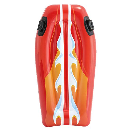 Placă de înot gonflabilă cu mânere pentru copii roșie INTEX 58165 RED