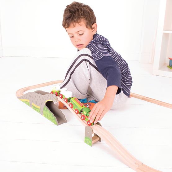 Podul Dinozaurului Bigjigs Rail