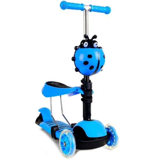 copii pushbike și scuter Ladybird - albastru