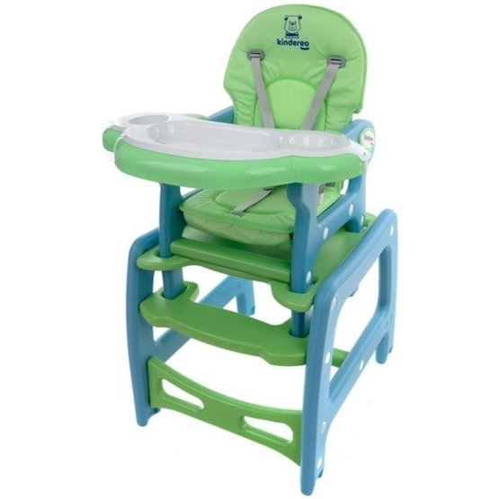 copii mese scaun mic Hugo - verde-albastru