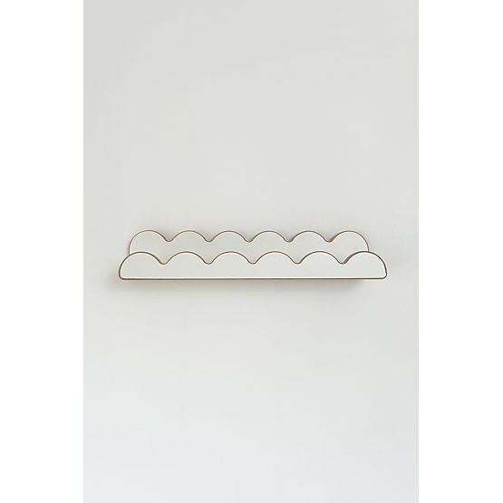 Polița WAVE - albă