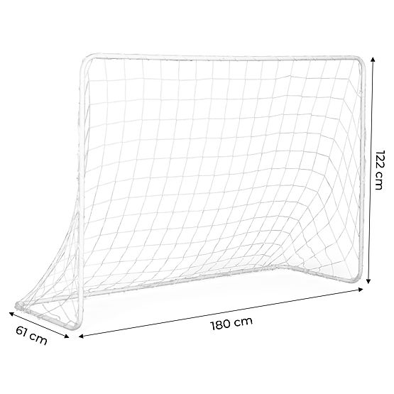 Port de fotbal cu insert de antrenament 180x122cm