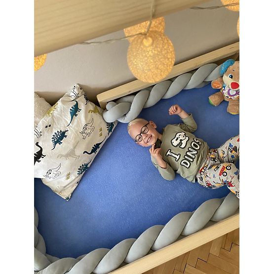 Apărătoare pentru împletituri 360 cm - gri