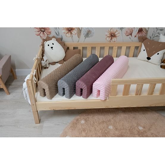 Protecție pentru pat Ourbaby - cafeniu